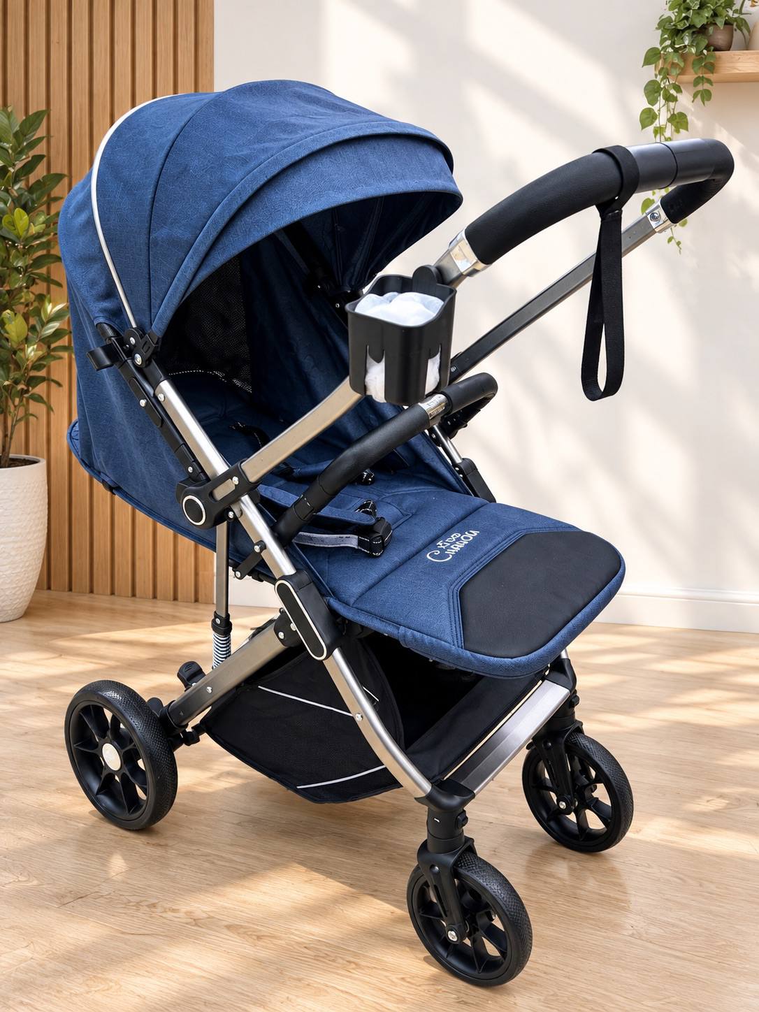 Poussette Élégante  REVERSIBLE